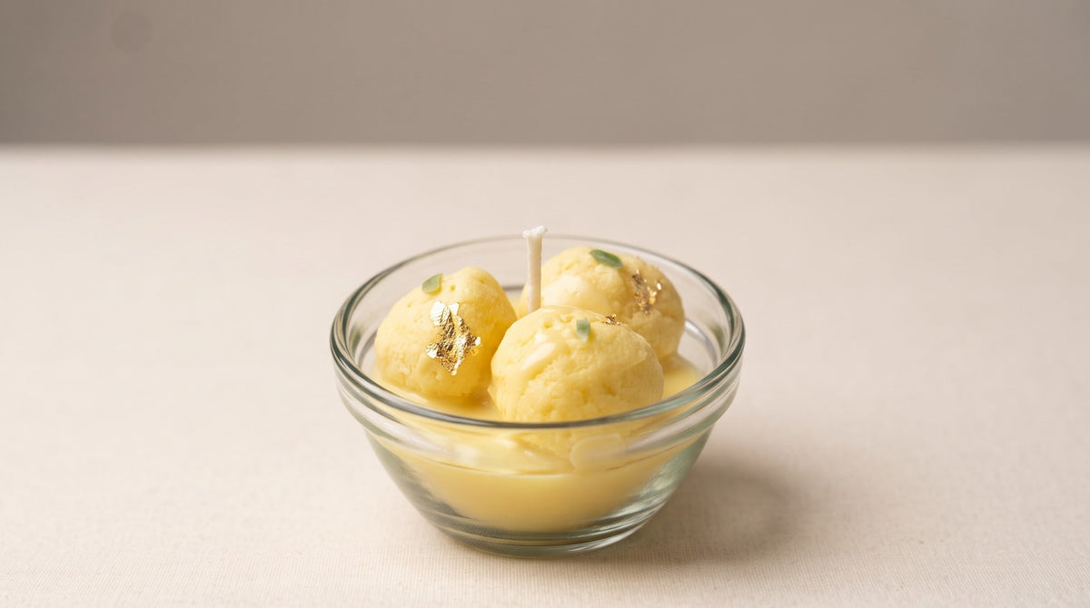Rasmalai Candle