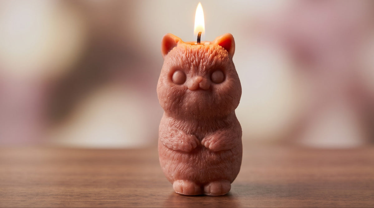 Choco Cat Candle