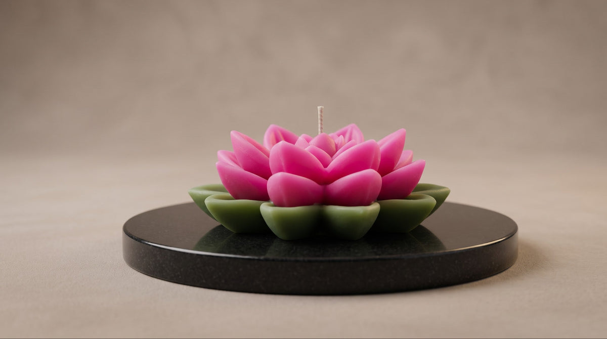 Lotus Flower Candle