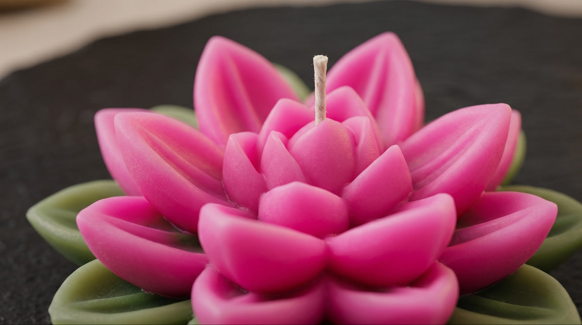 Lotus Flower Candle
