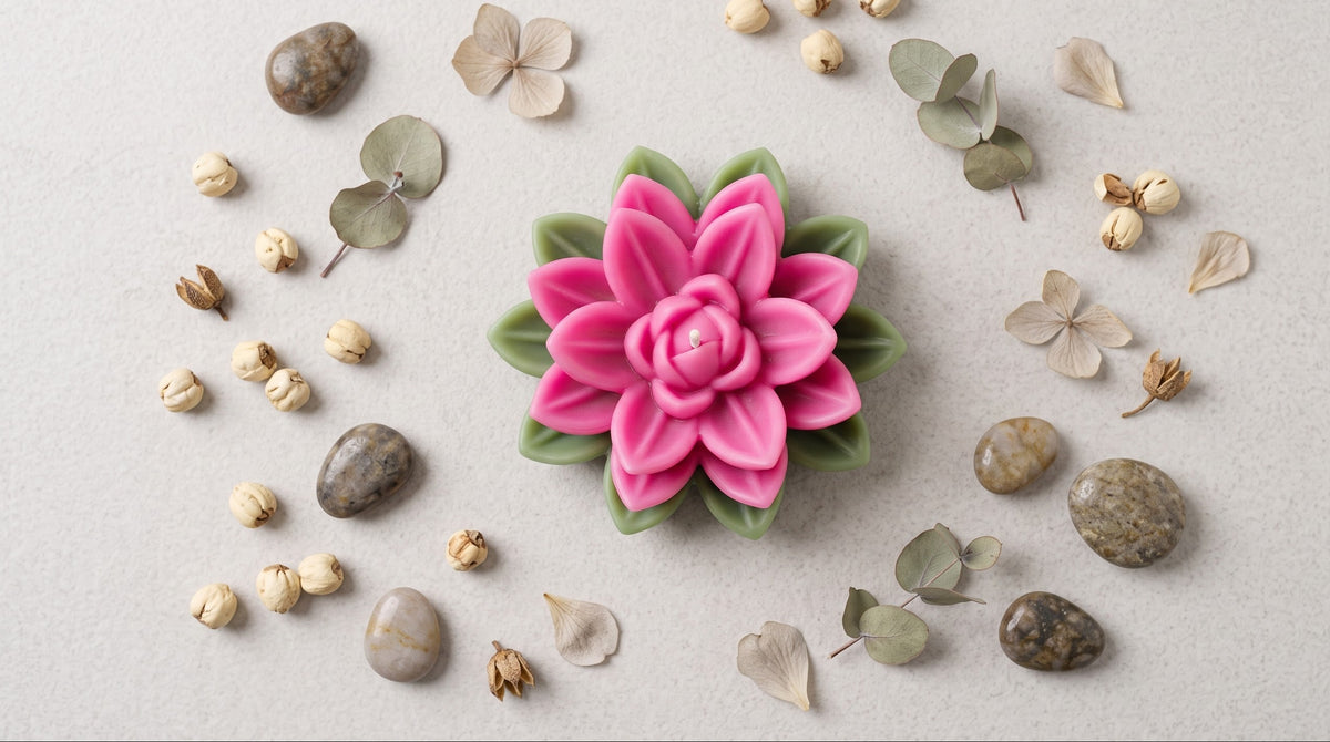 Lotus Flower Candle