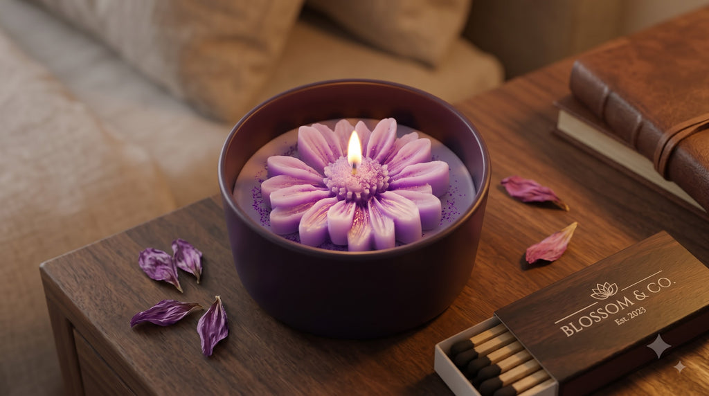Lavender Bloom Candle